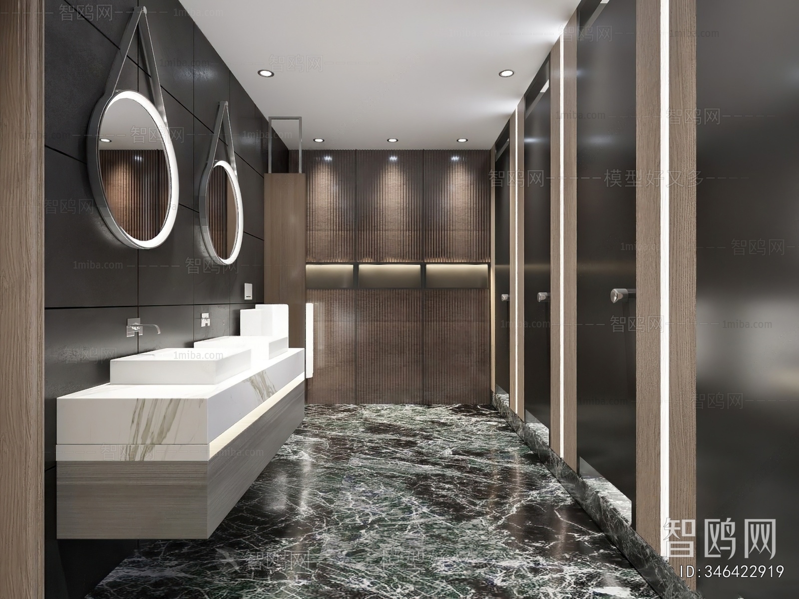 Modern Public Toilet