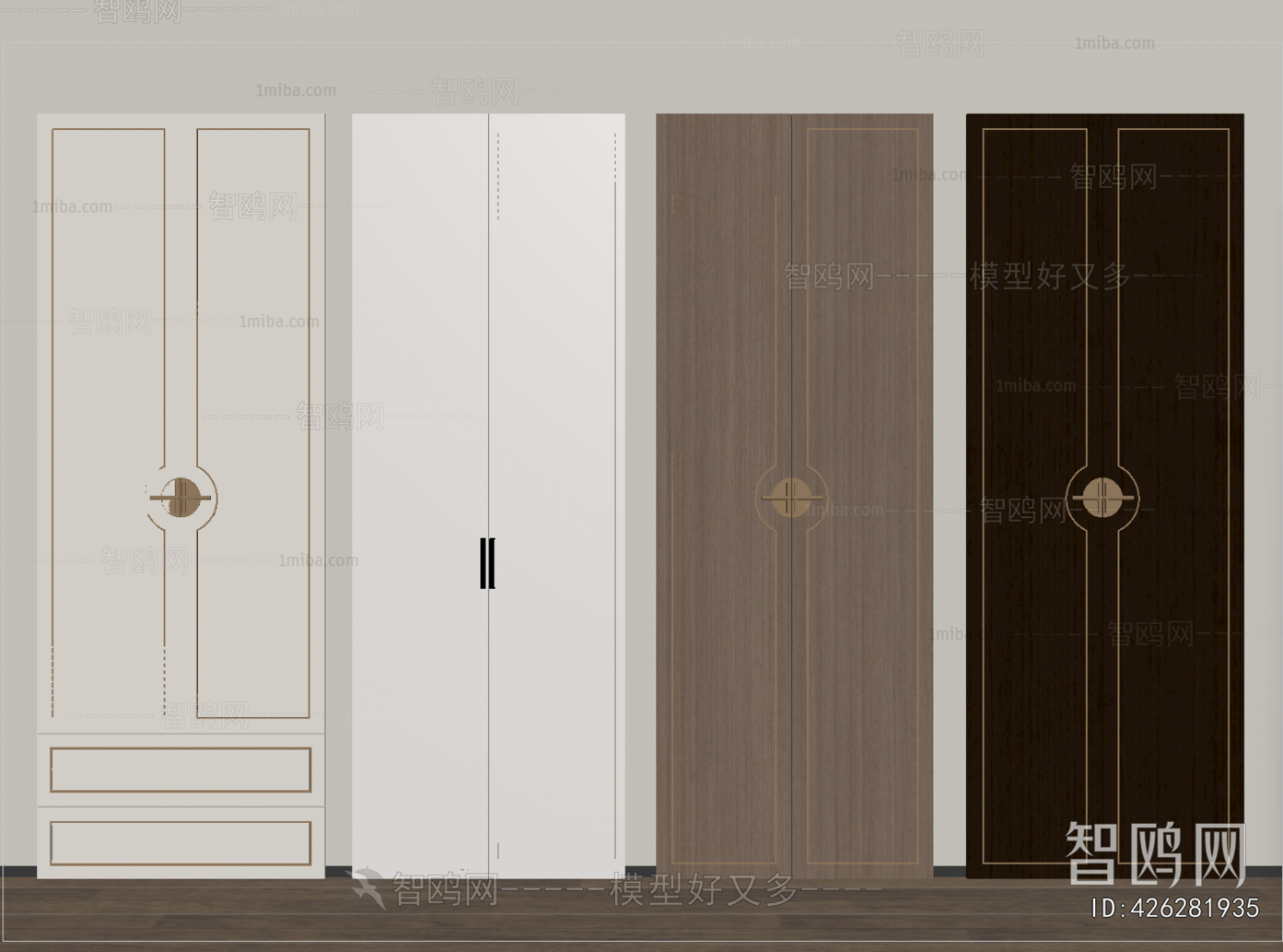 New Chinese Style Door Panel