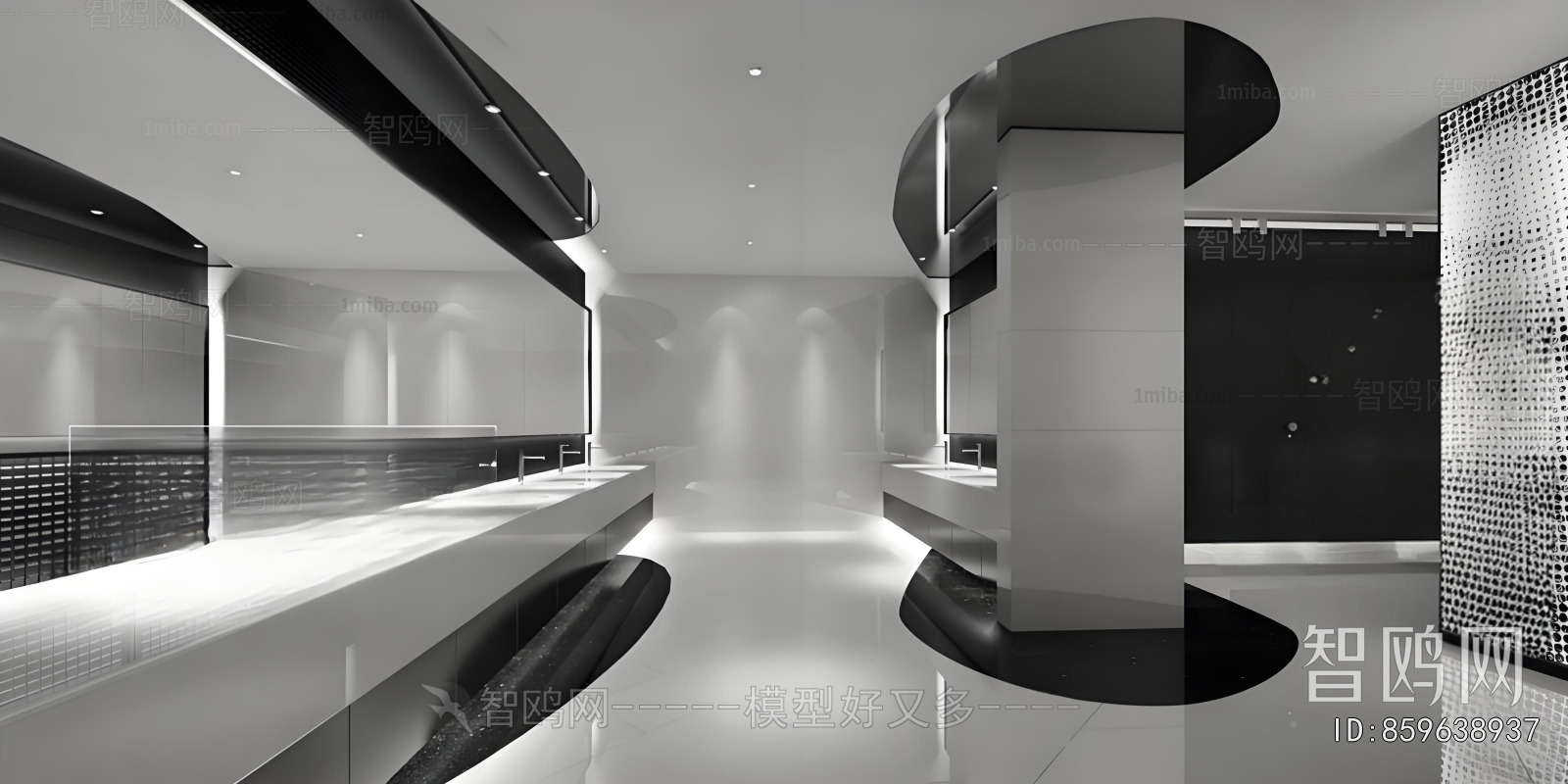 Modern Public Toilet