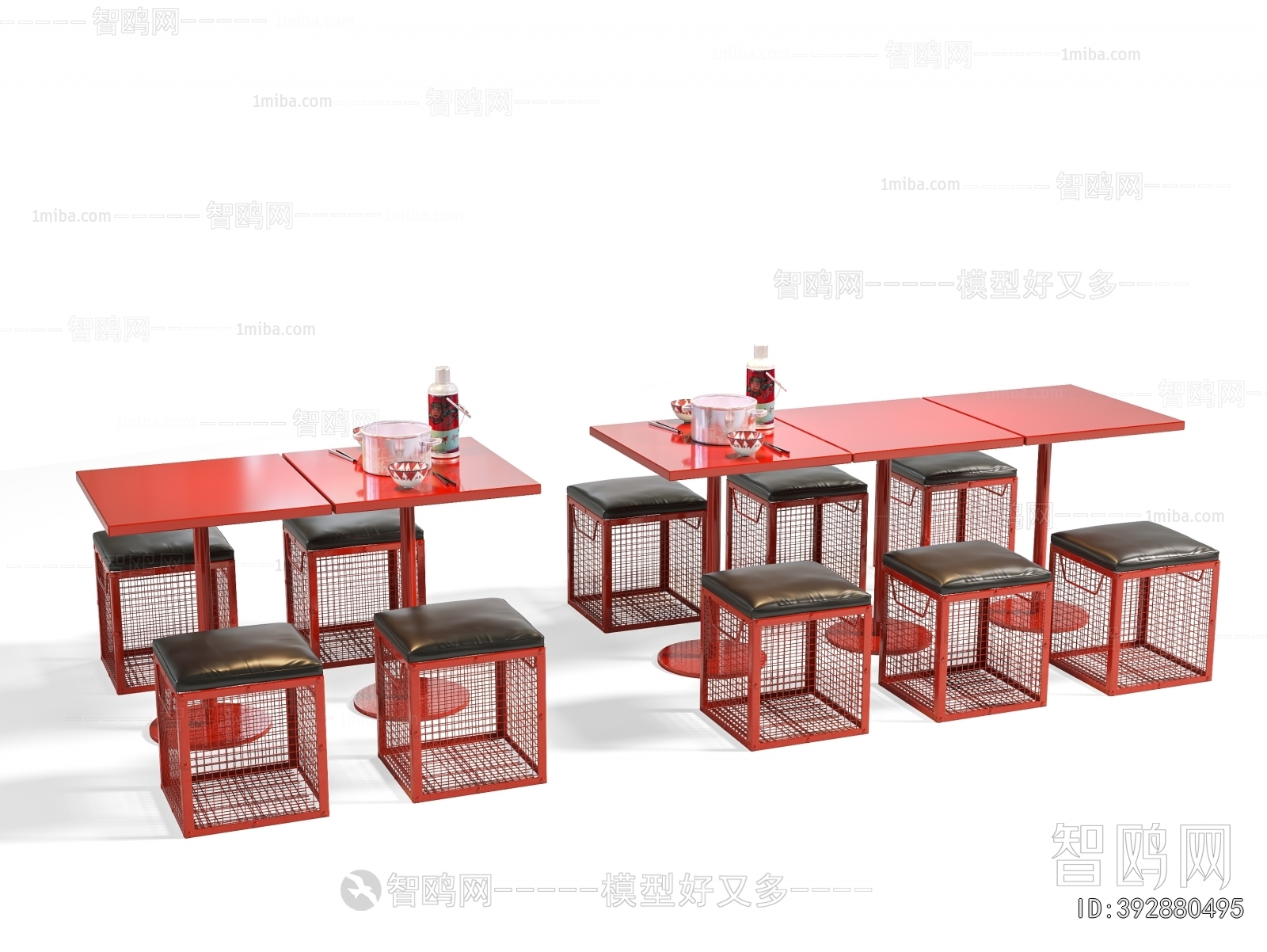 Industrial Style Dining Table And Chairs