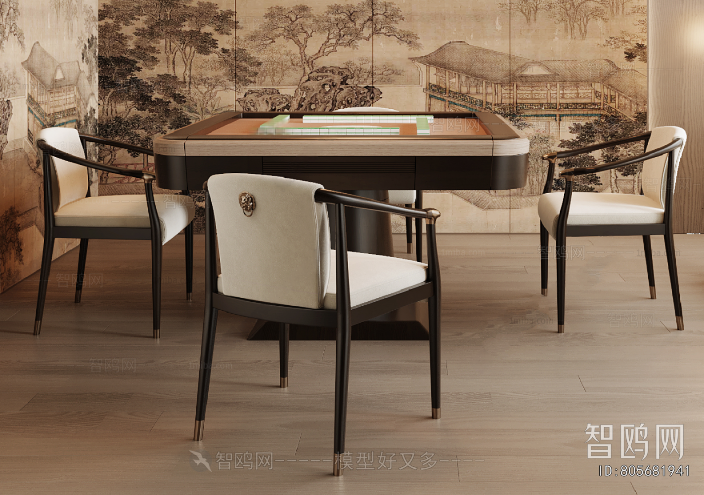 New Chinese Style Mahjong Tables And Chairs