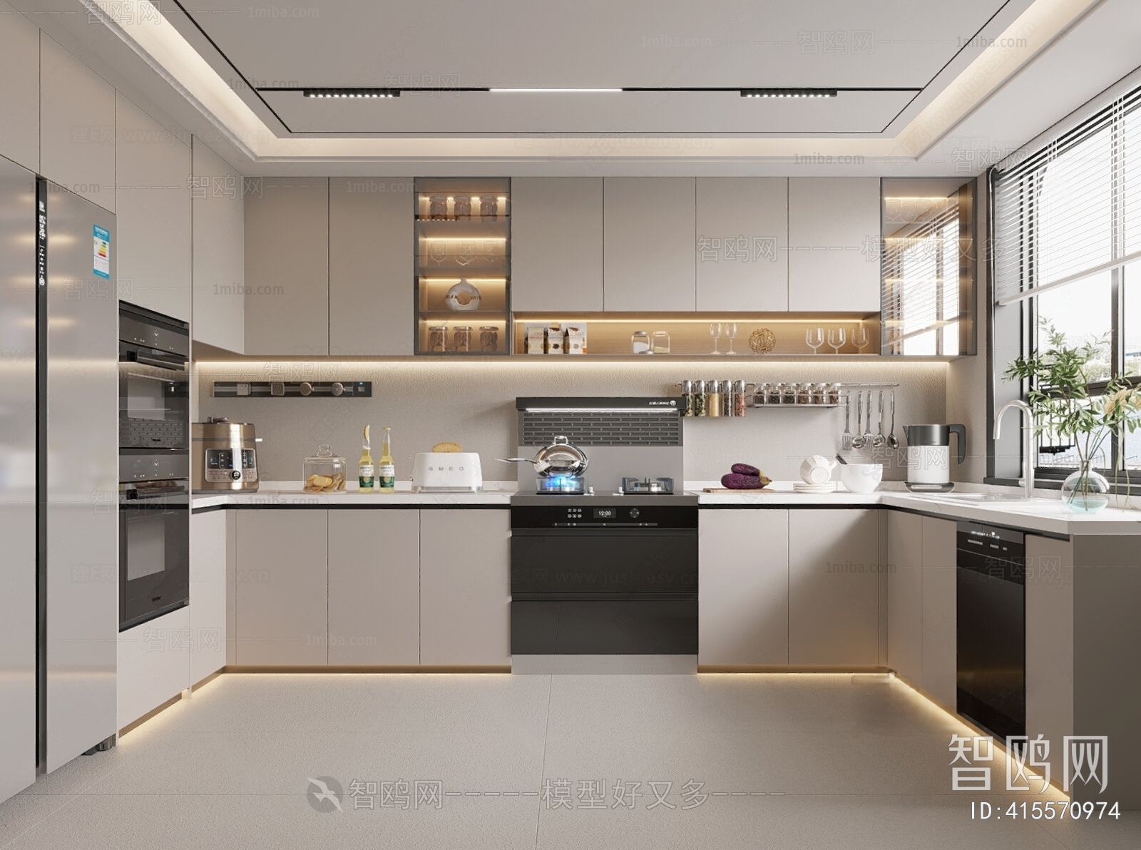Modern The Kitchen