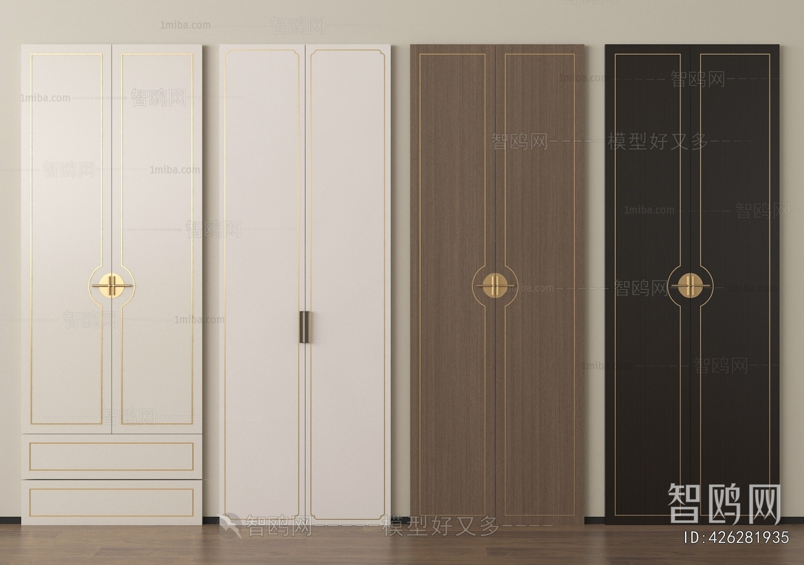 New Chinese Style Door Panel