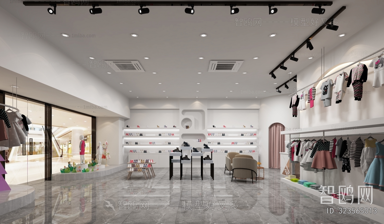 Modern Clothing Store