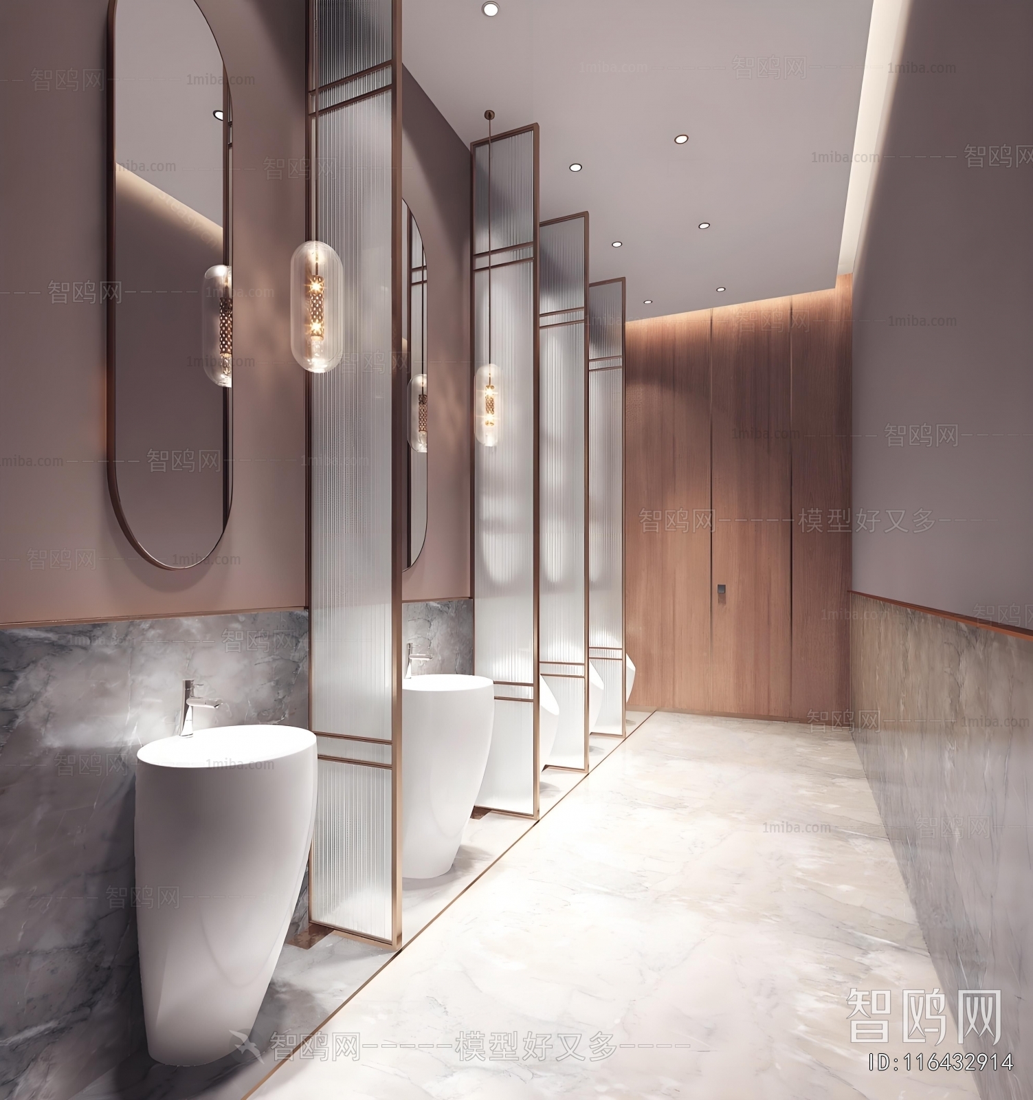 Modern Public Toilet