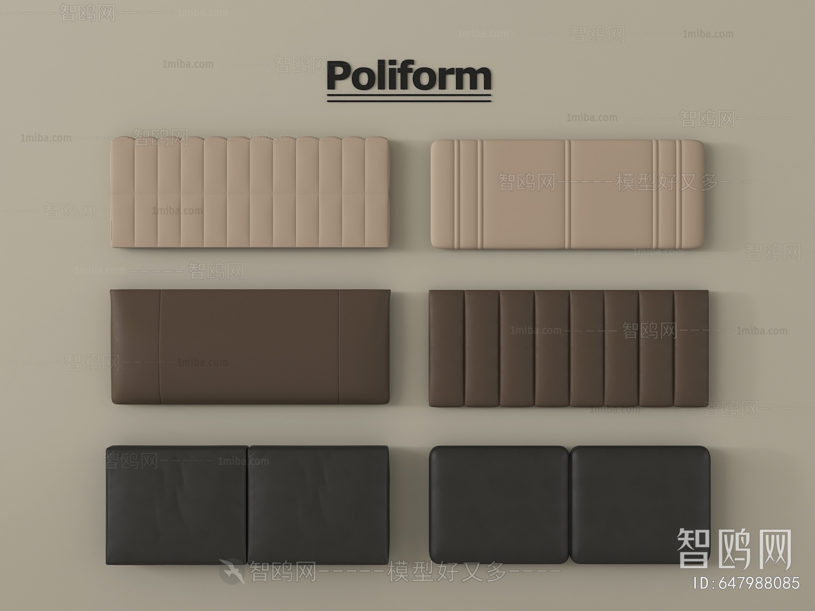 Modern Bedhead Back Rest