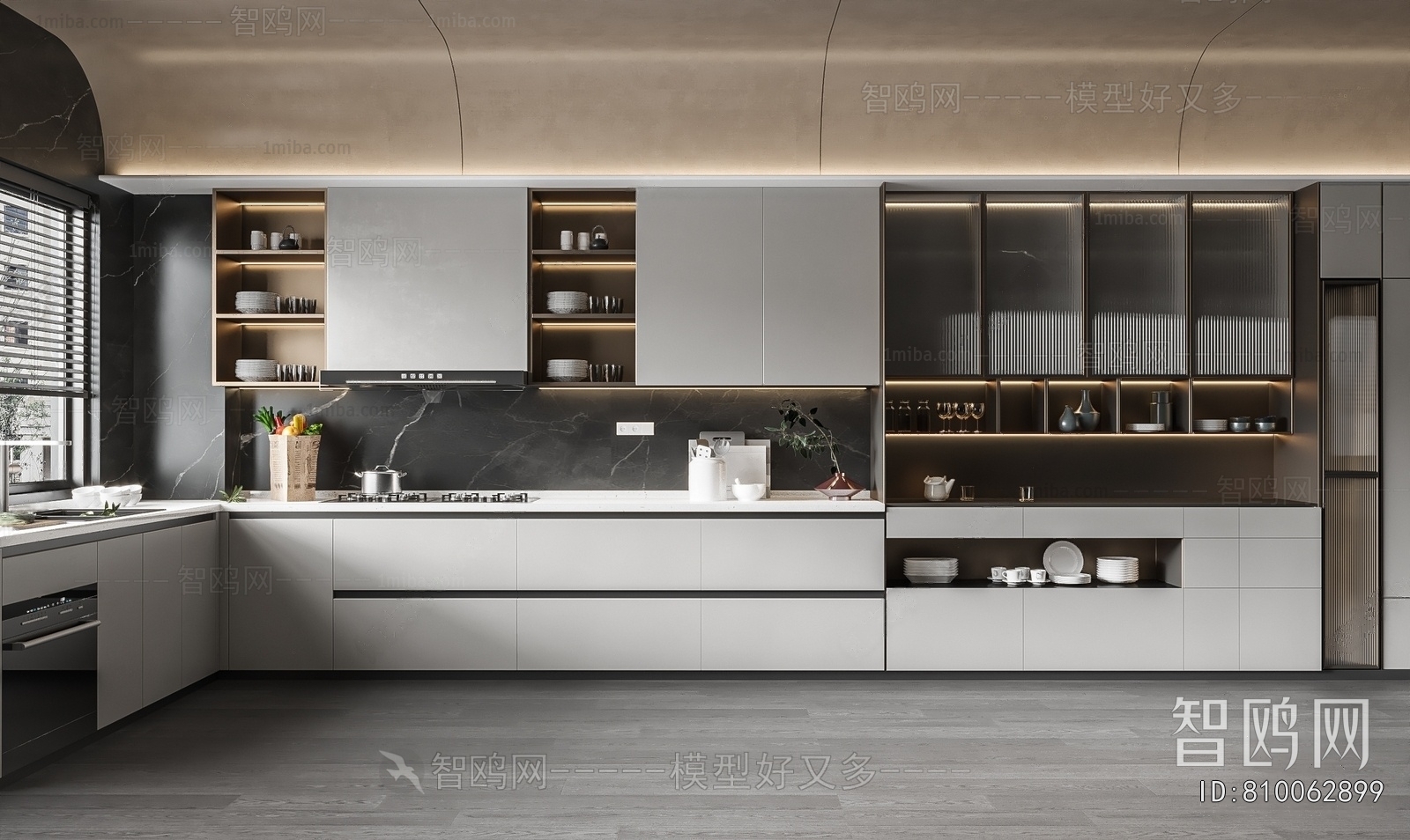Modern Open Kitchen