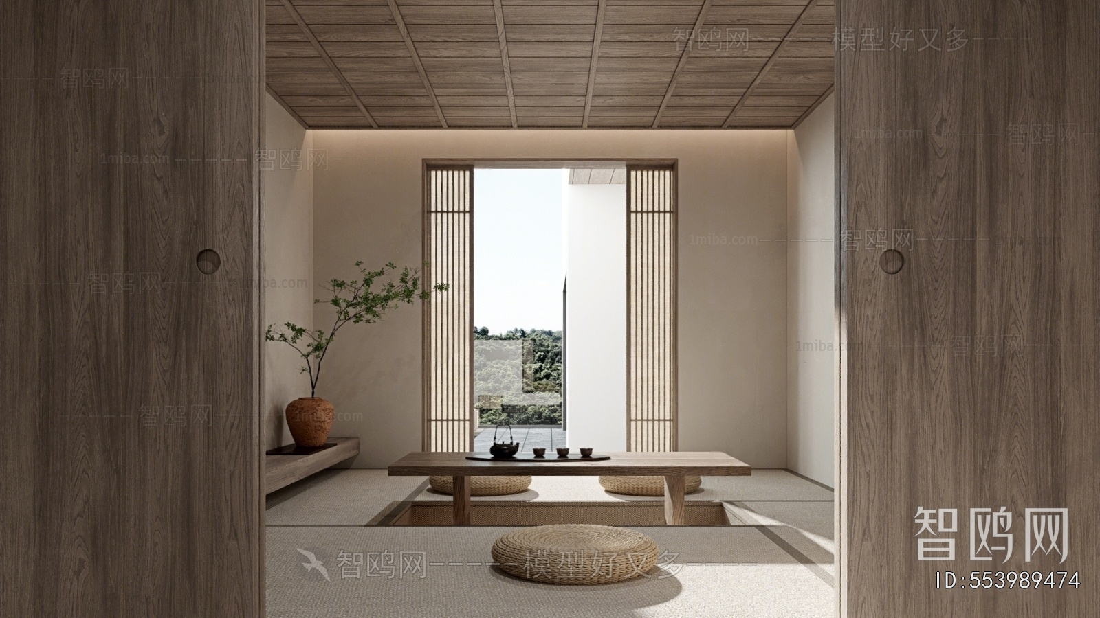 Japanese Style Tea House