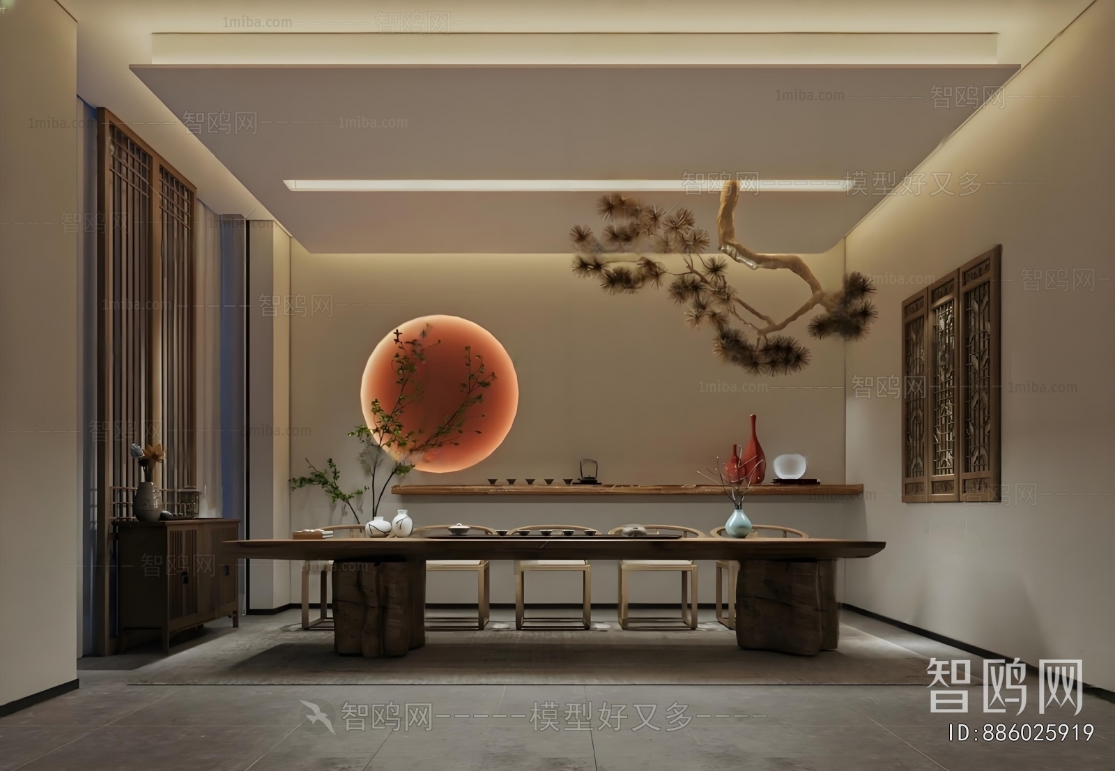 New Chinese Style Tea House