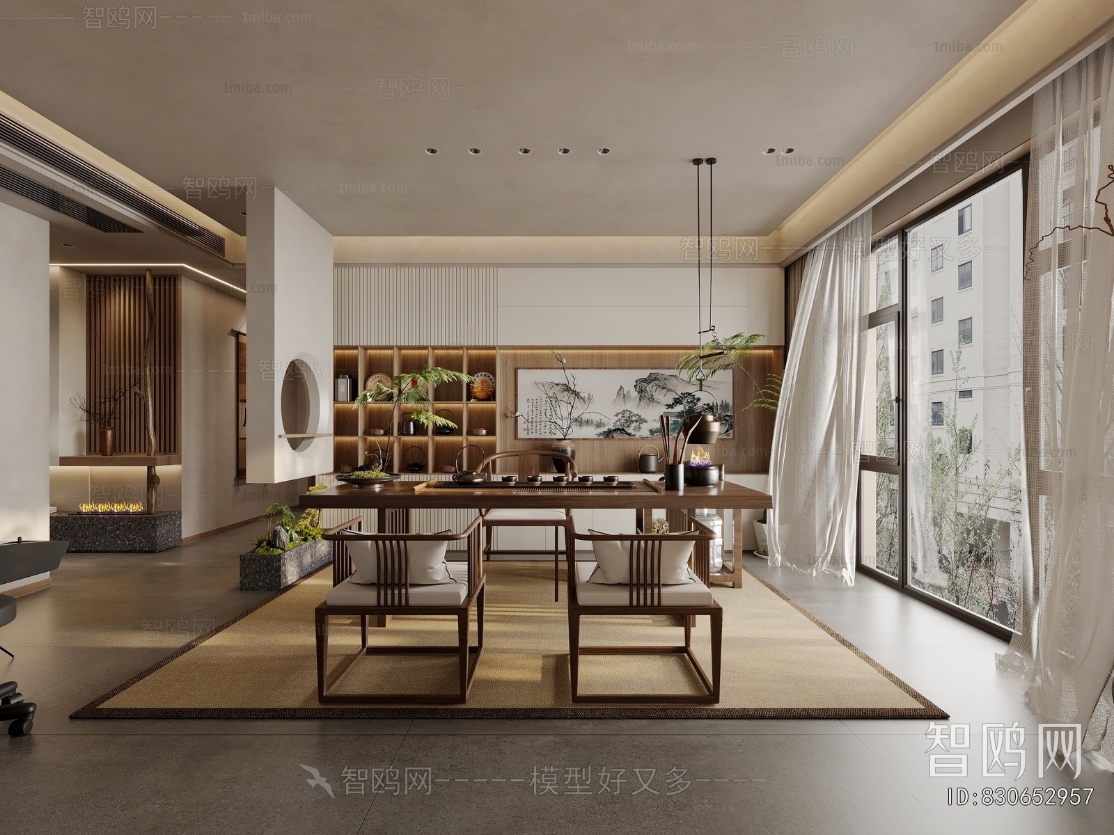 New Chinese Style Tea House