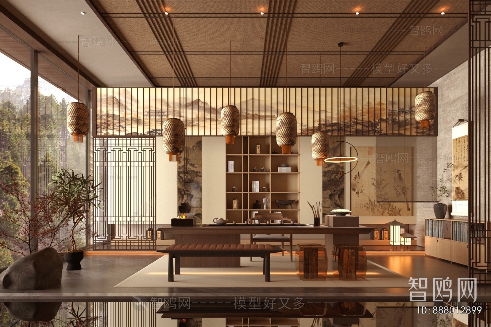 New Chinese Style Tea House