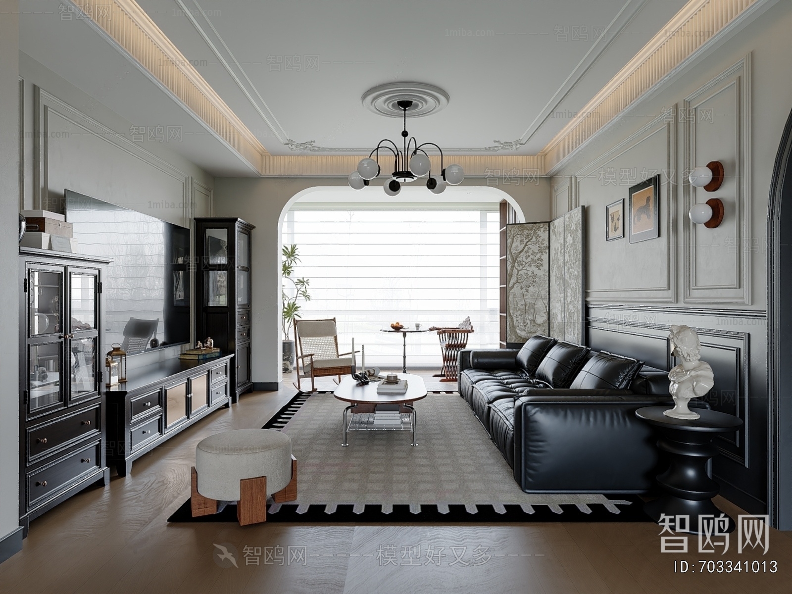 French Style A Living Room