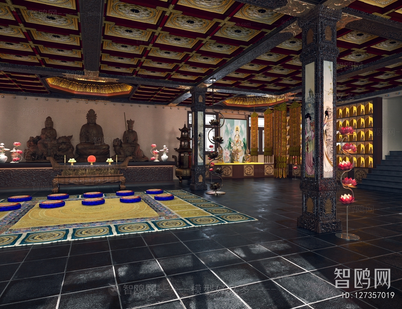 Chinese Style Buddhist Temples