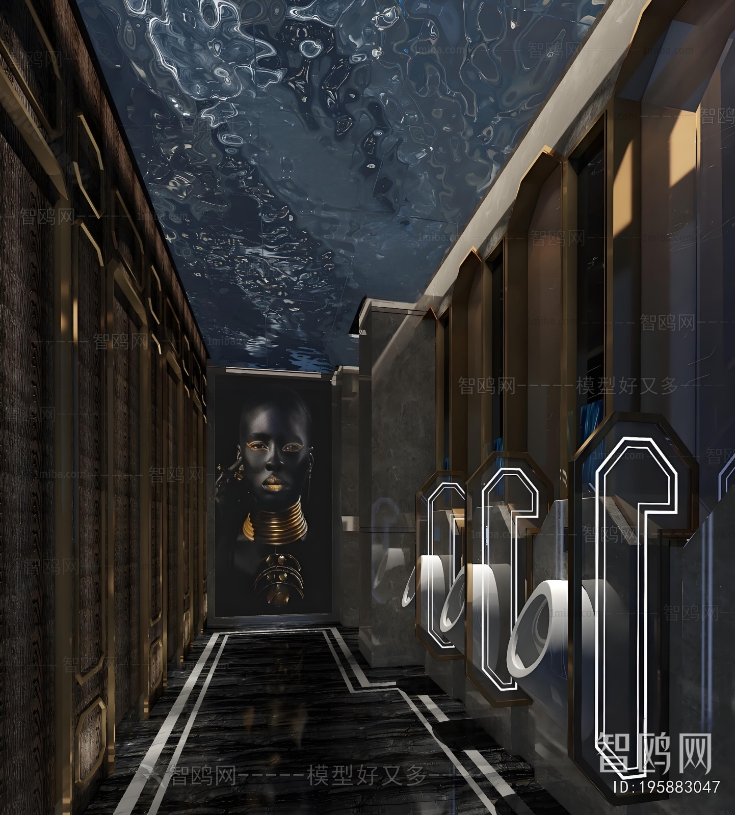 Modern Public Toilet