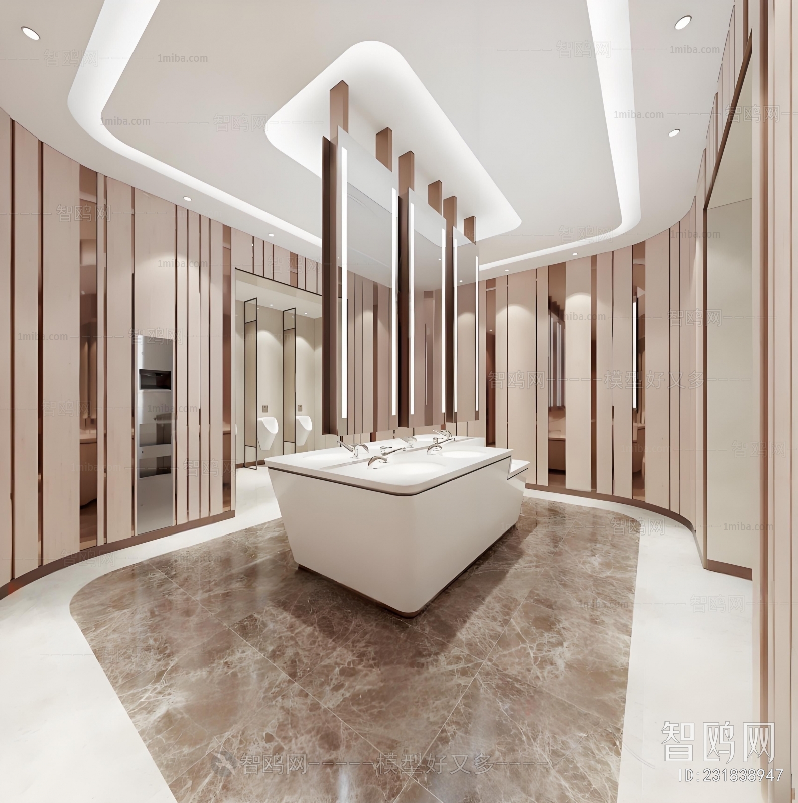 Modern Public Toilet