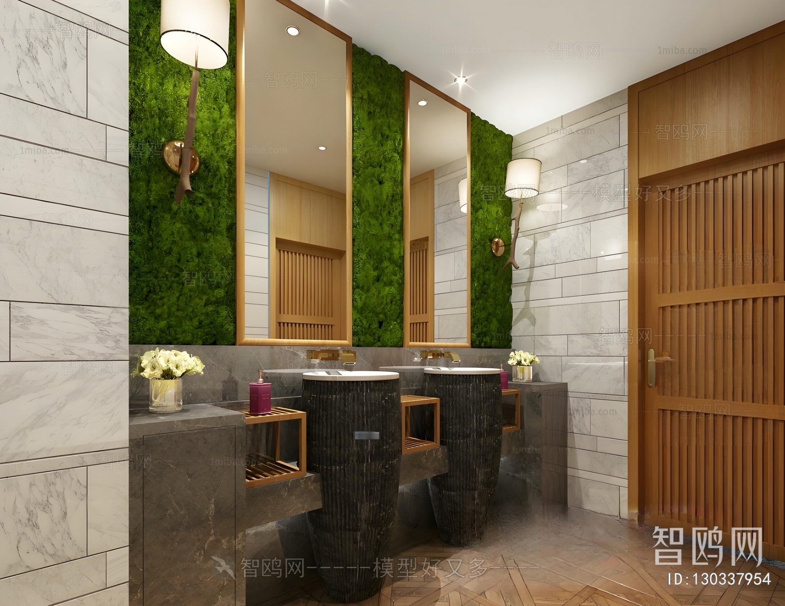 Modern Public Toilet