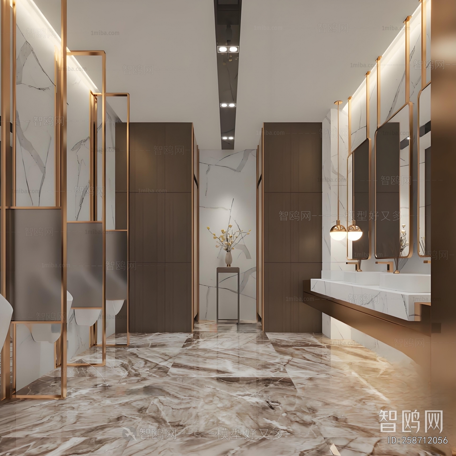 Modern Public Toilet