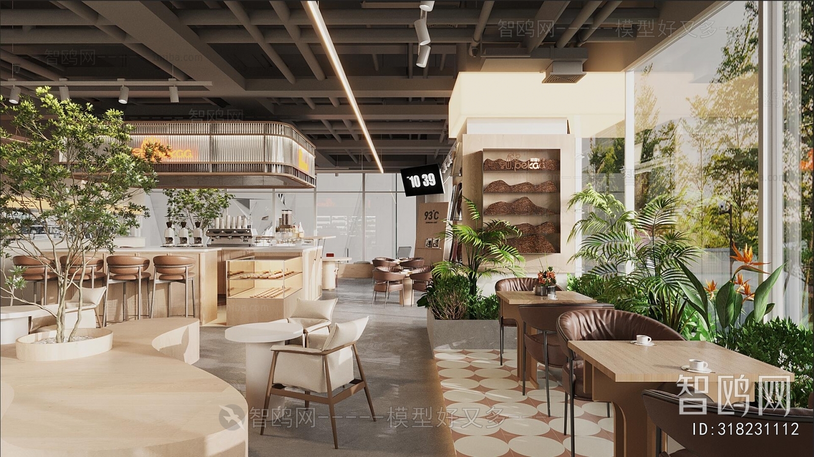 Industrial Style Cafe