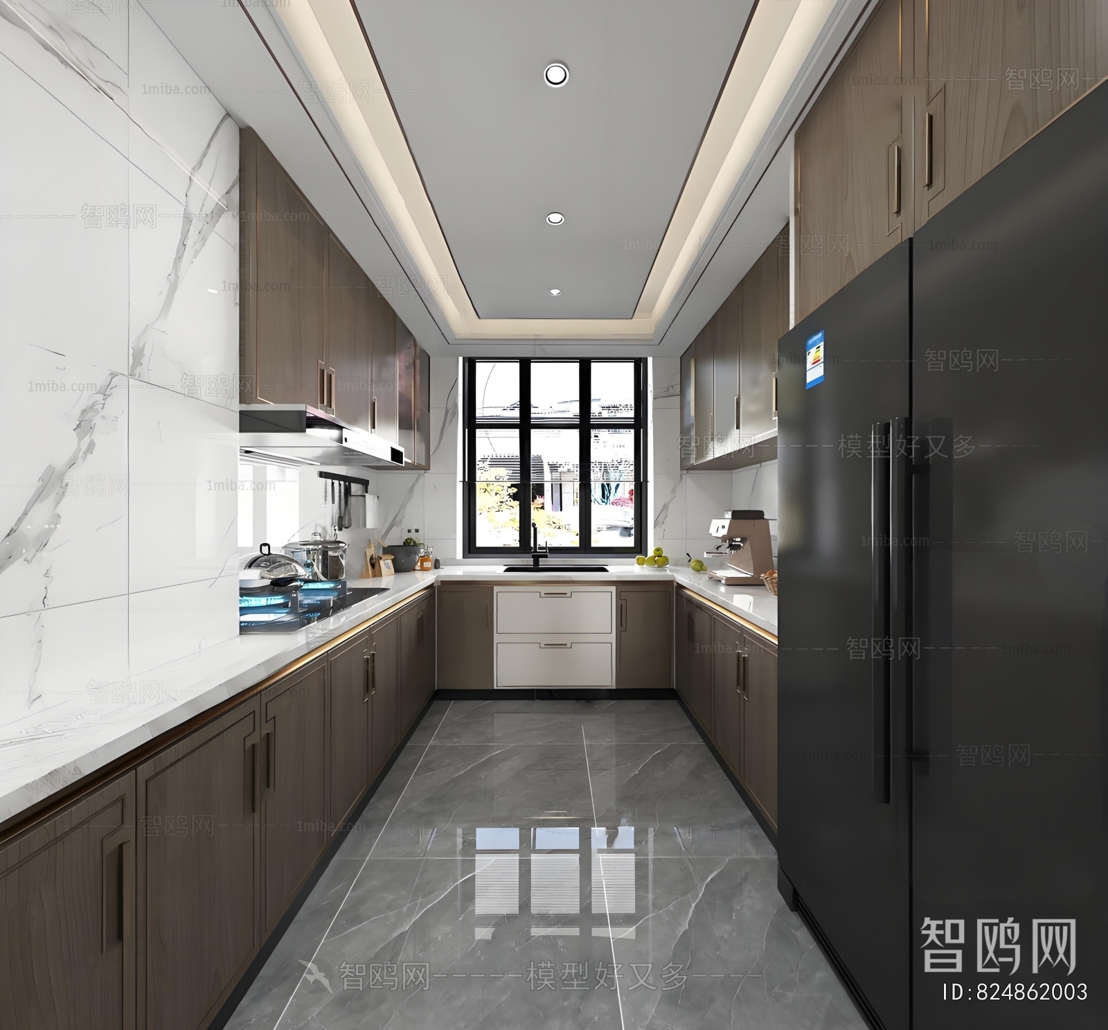 New Chinese Style The Kitchen