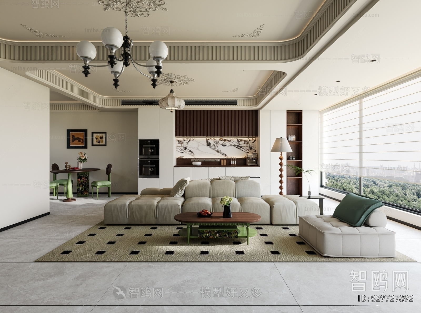 French Style A Living Room