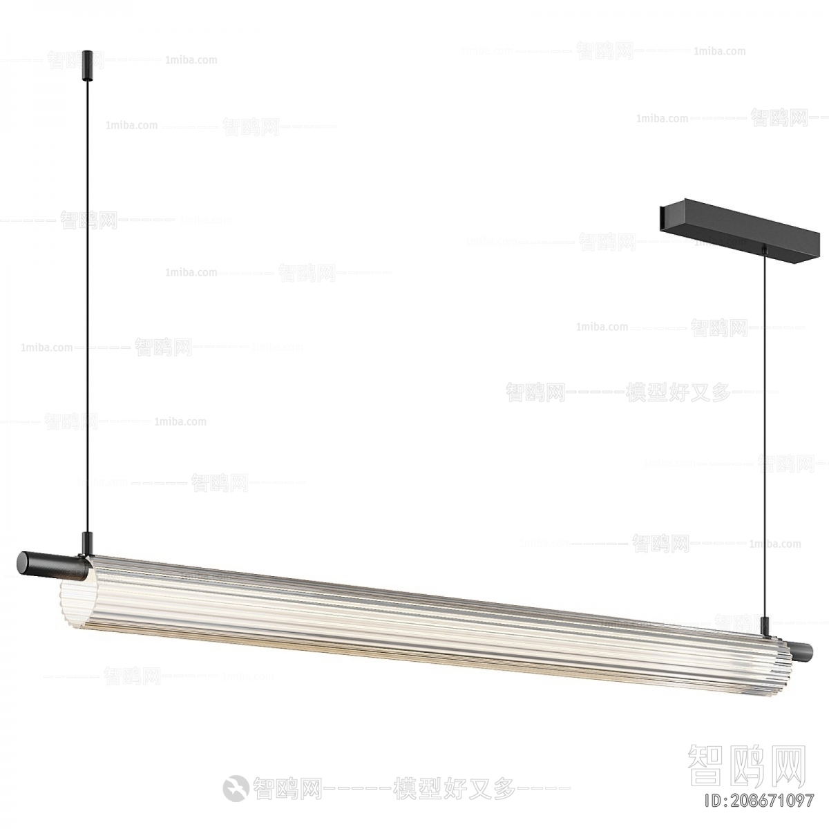 Modern Long Chandelier