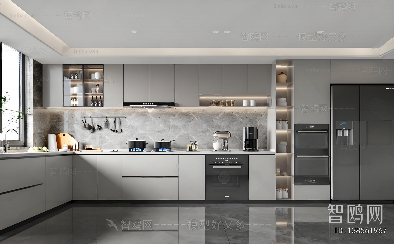 Modern The Kitchen