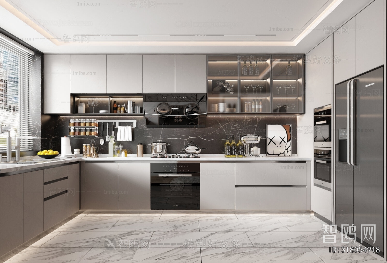 Modern The Kitchen