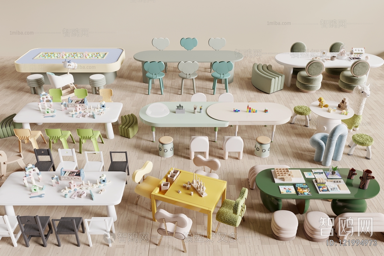 Modern Children's Table/chair