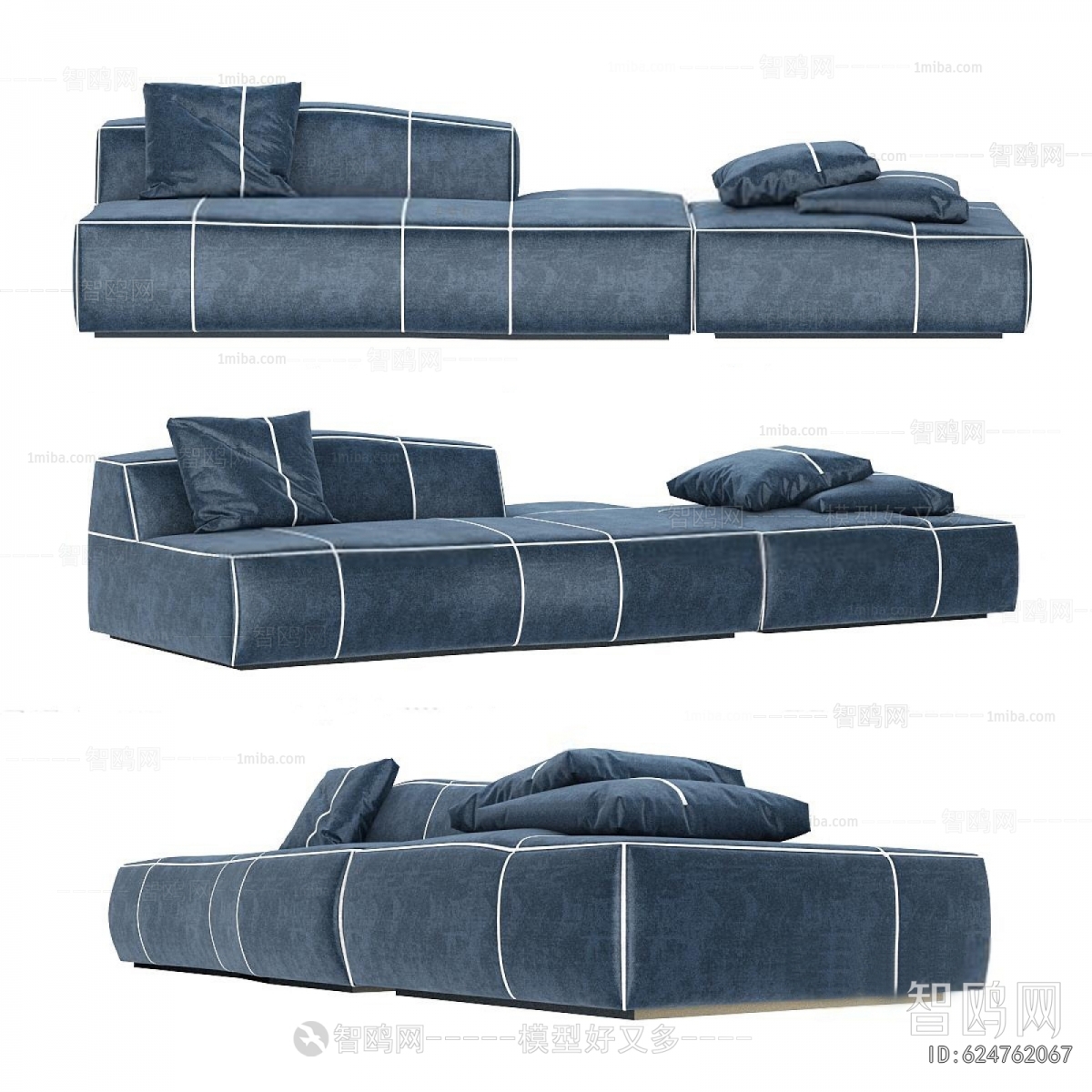 Modern Multi Person Sofa