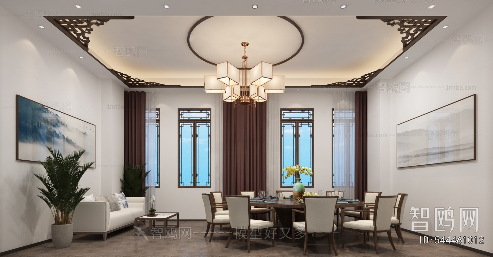 New Chinese Style Restaurant Box