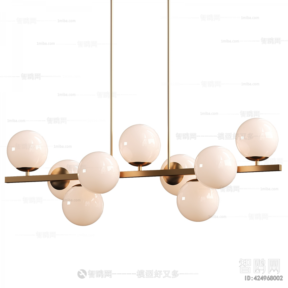 Modern Long Chandelier