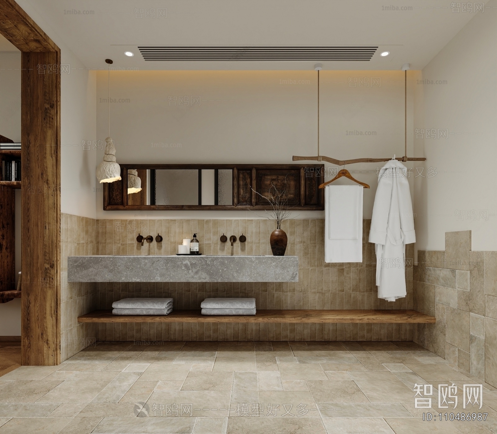 Wabi-sabi Style TOILET