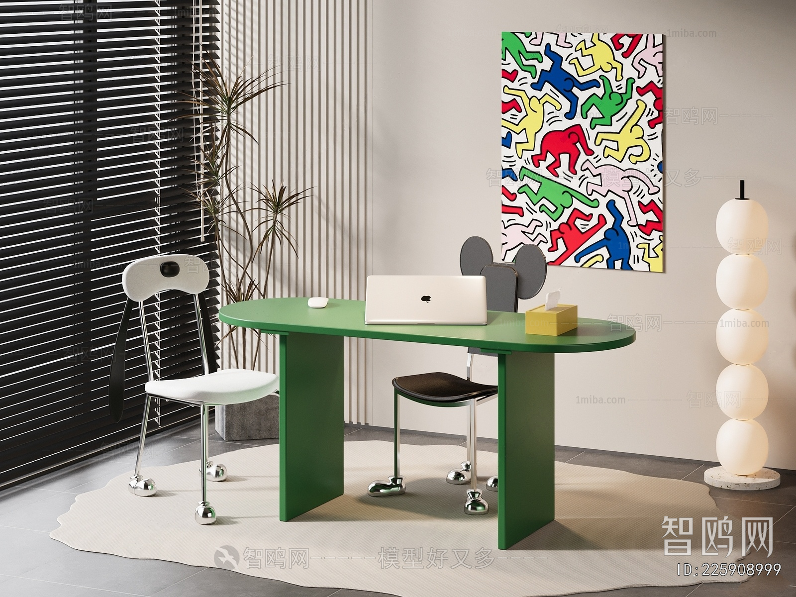 Modern Computer Desk And Chair