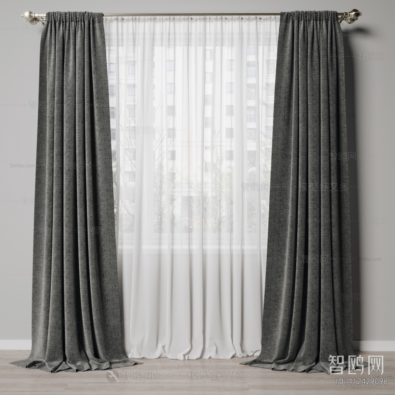 Modern The Curtain