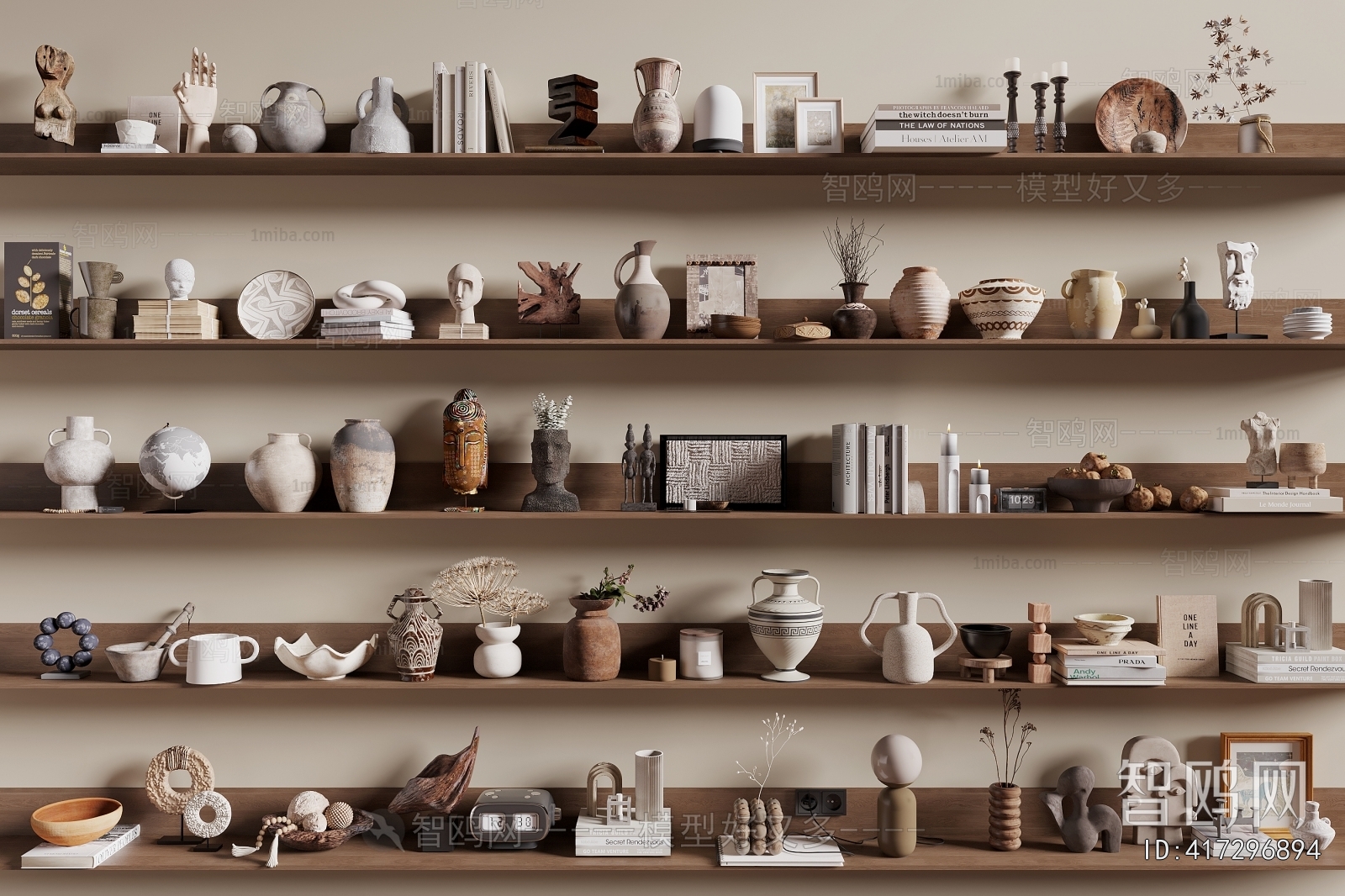 Wabi-sabi Style Decorative Set