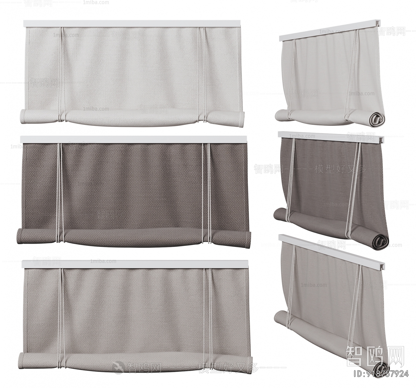 Modern Roman Curtain