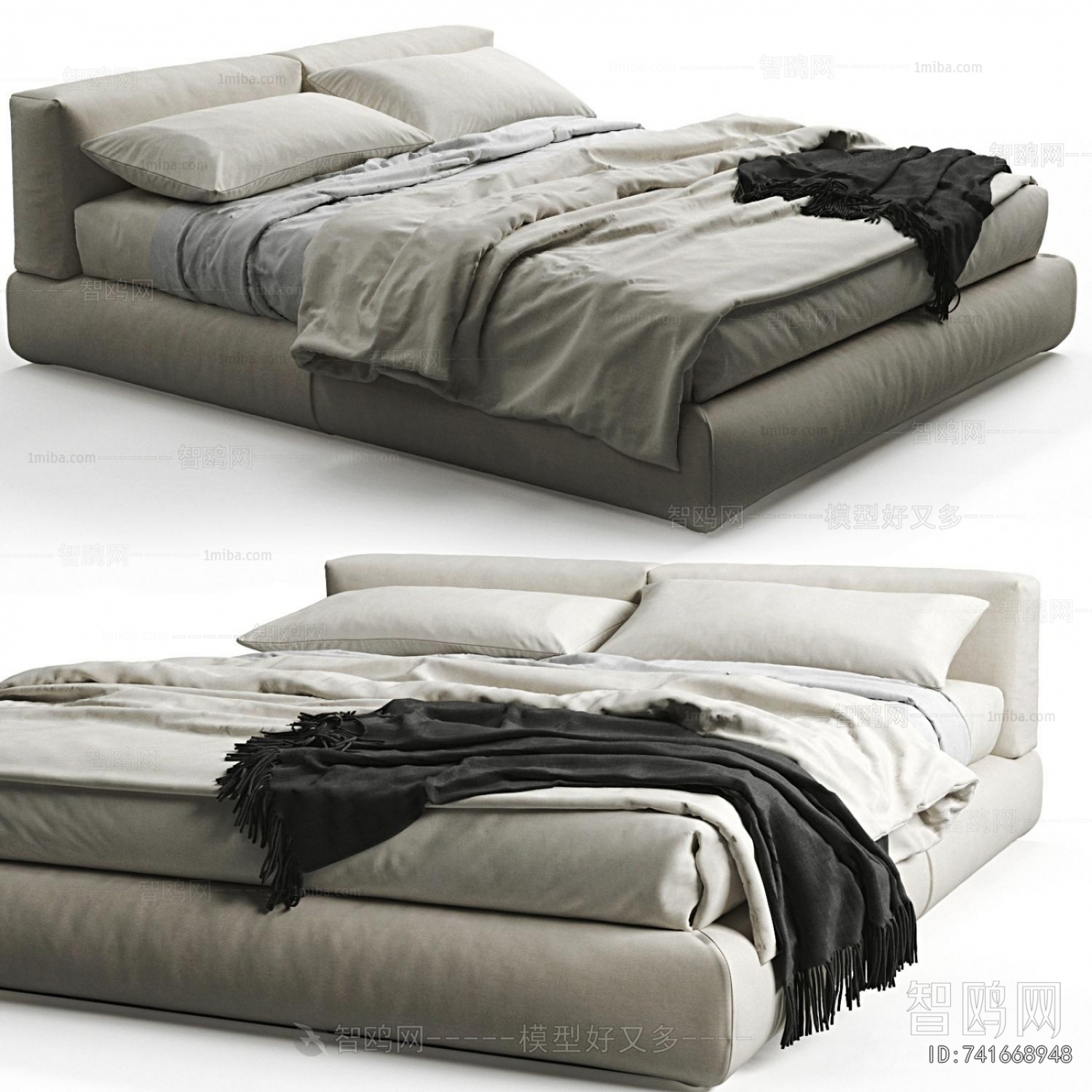 Modern Double Bed