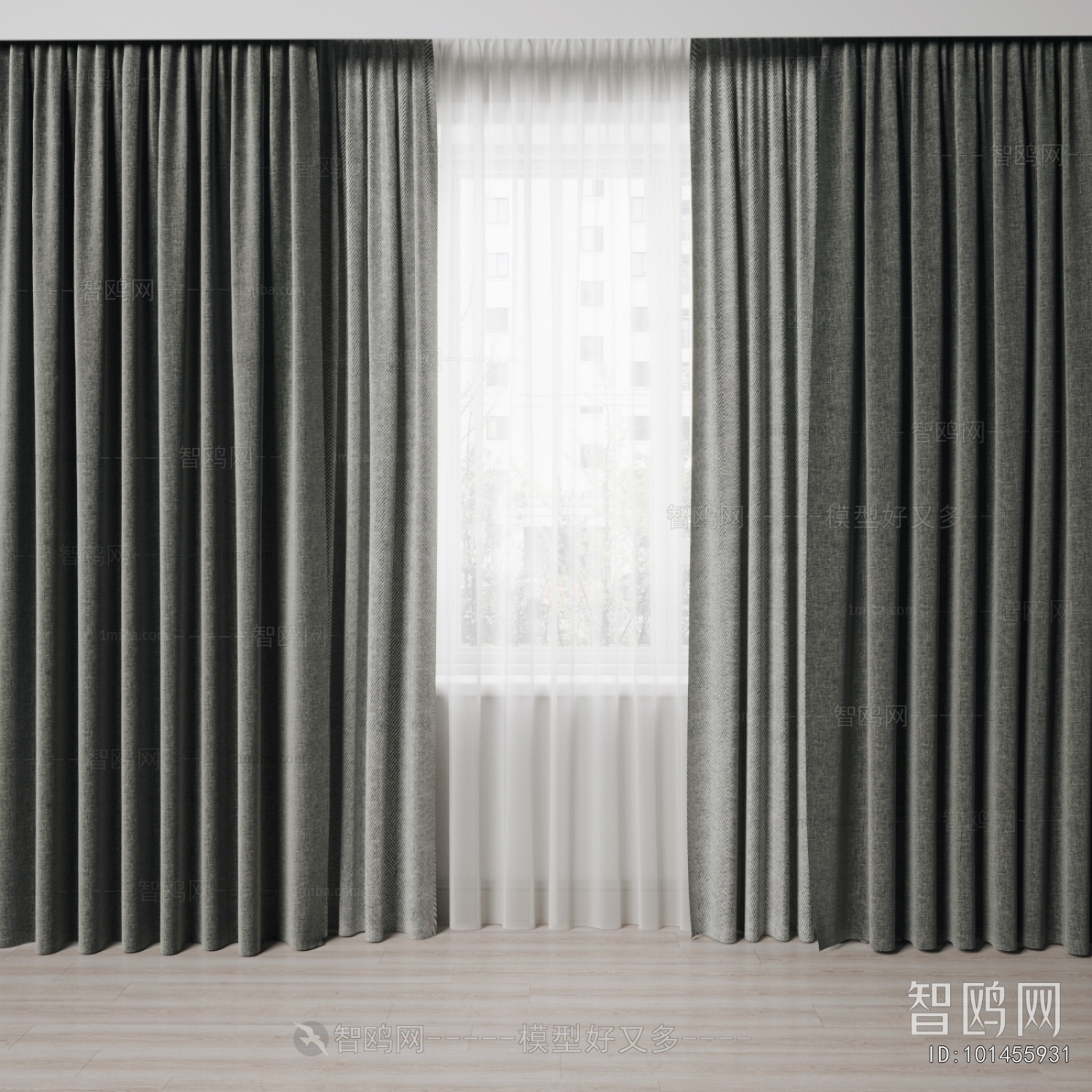Modern The Curtain