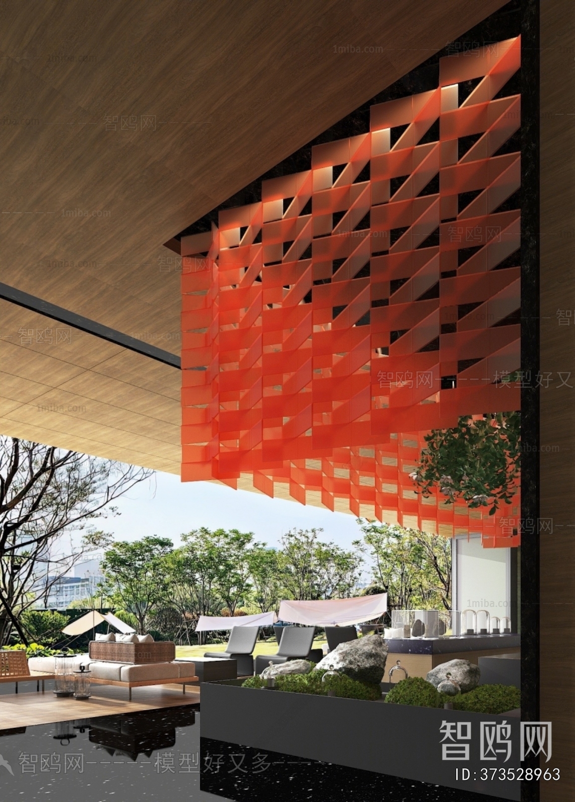 New Chinese Style Negotiation Area