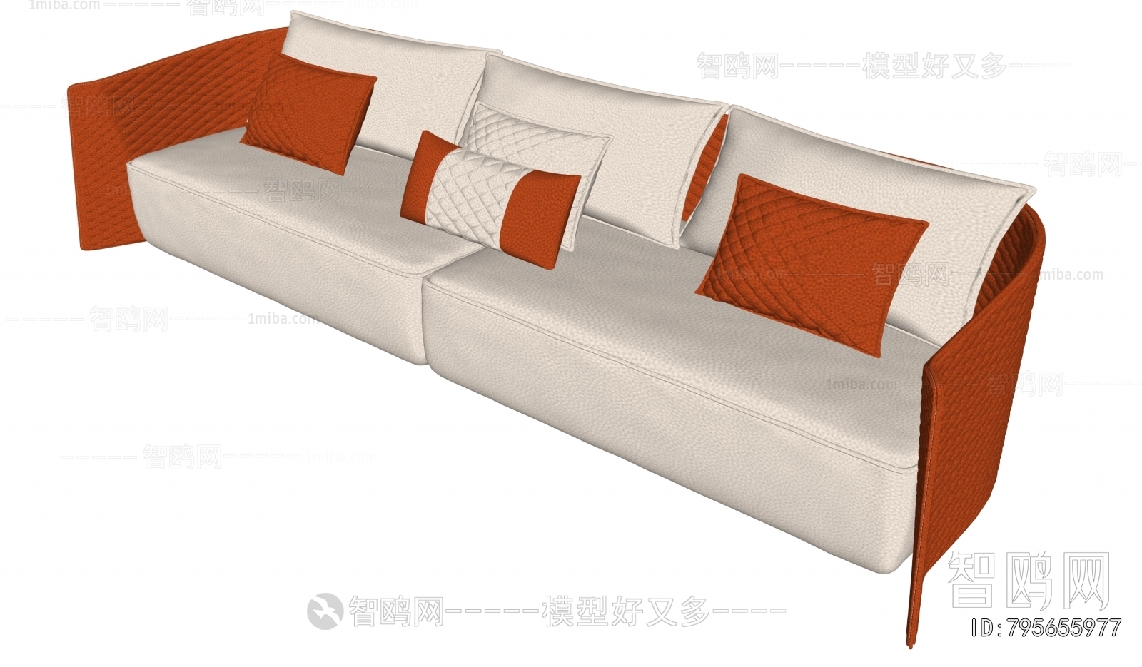 Modern Three-seat Sofa