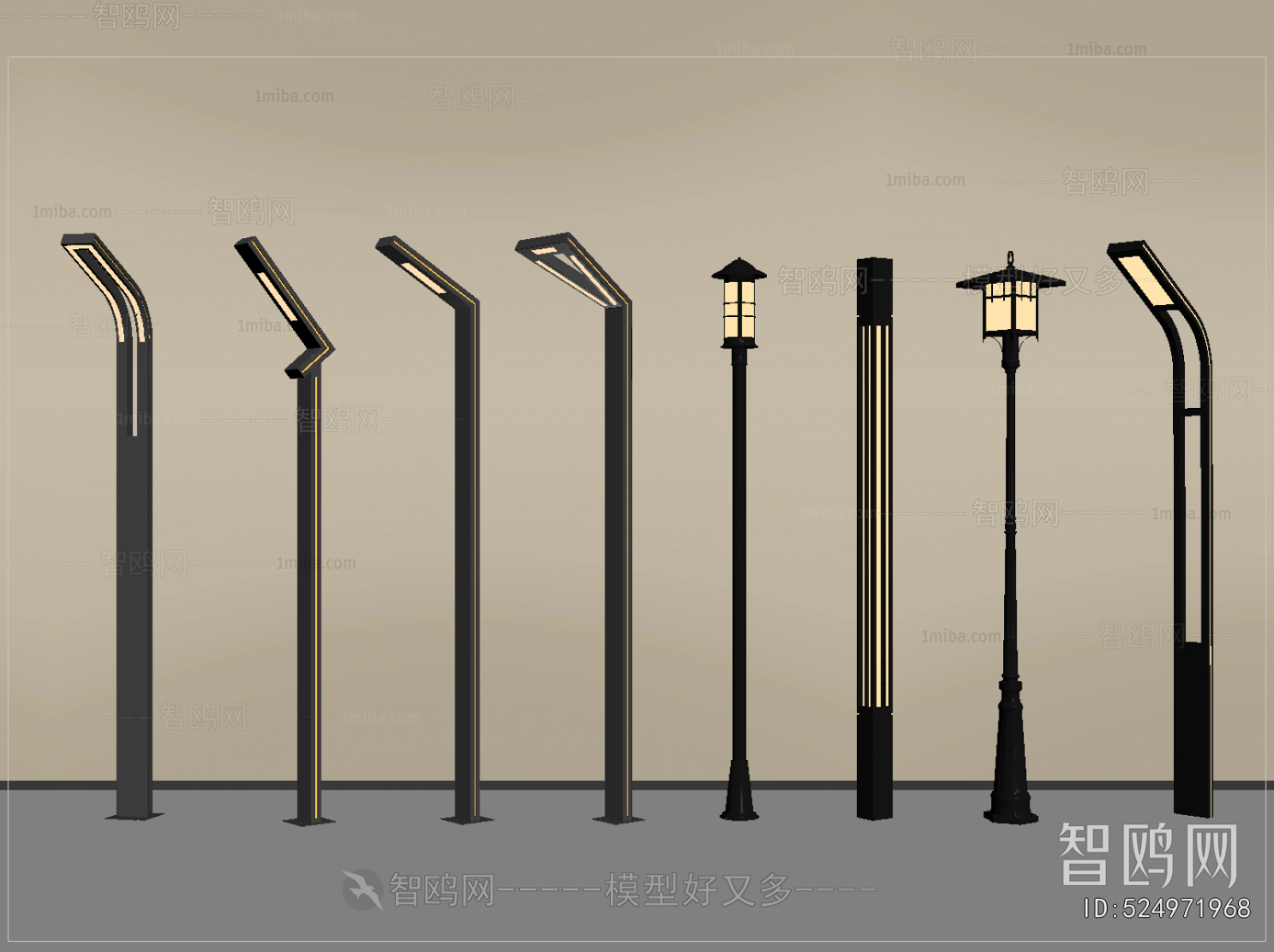 New Chinese Style Outdoor Light