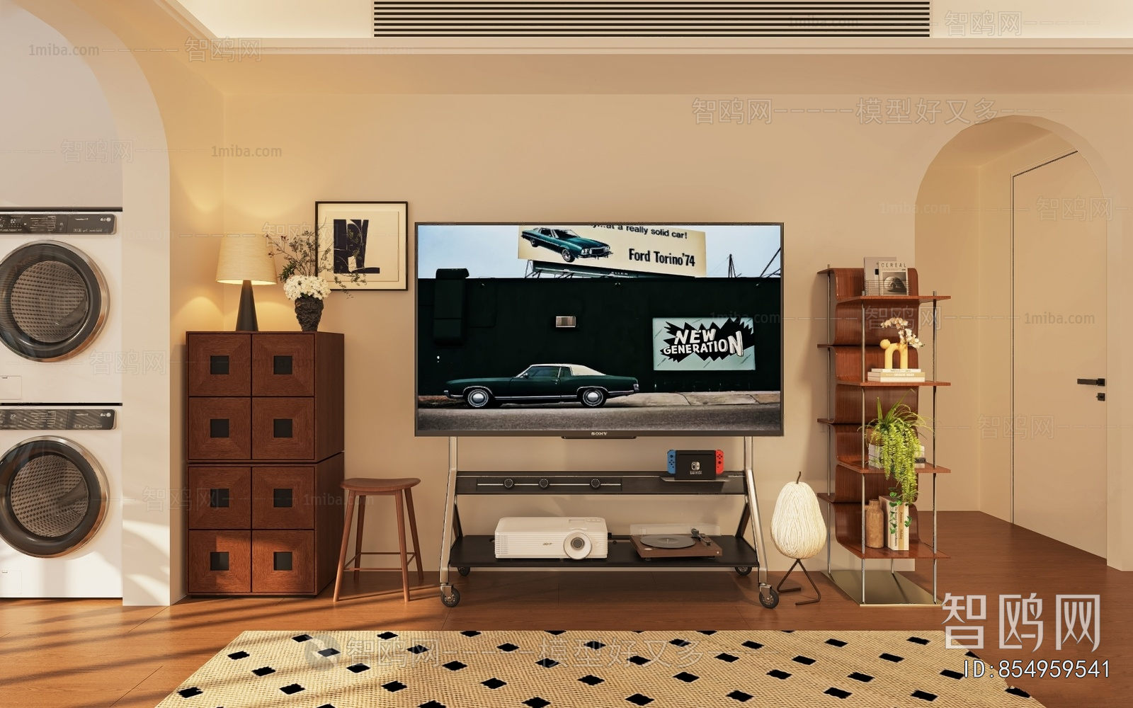 Modern TV Set