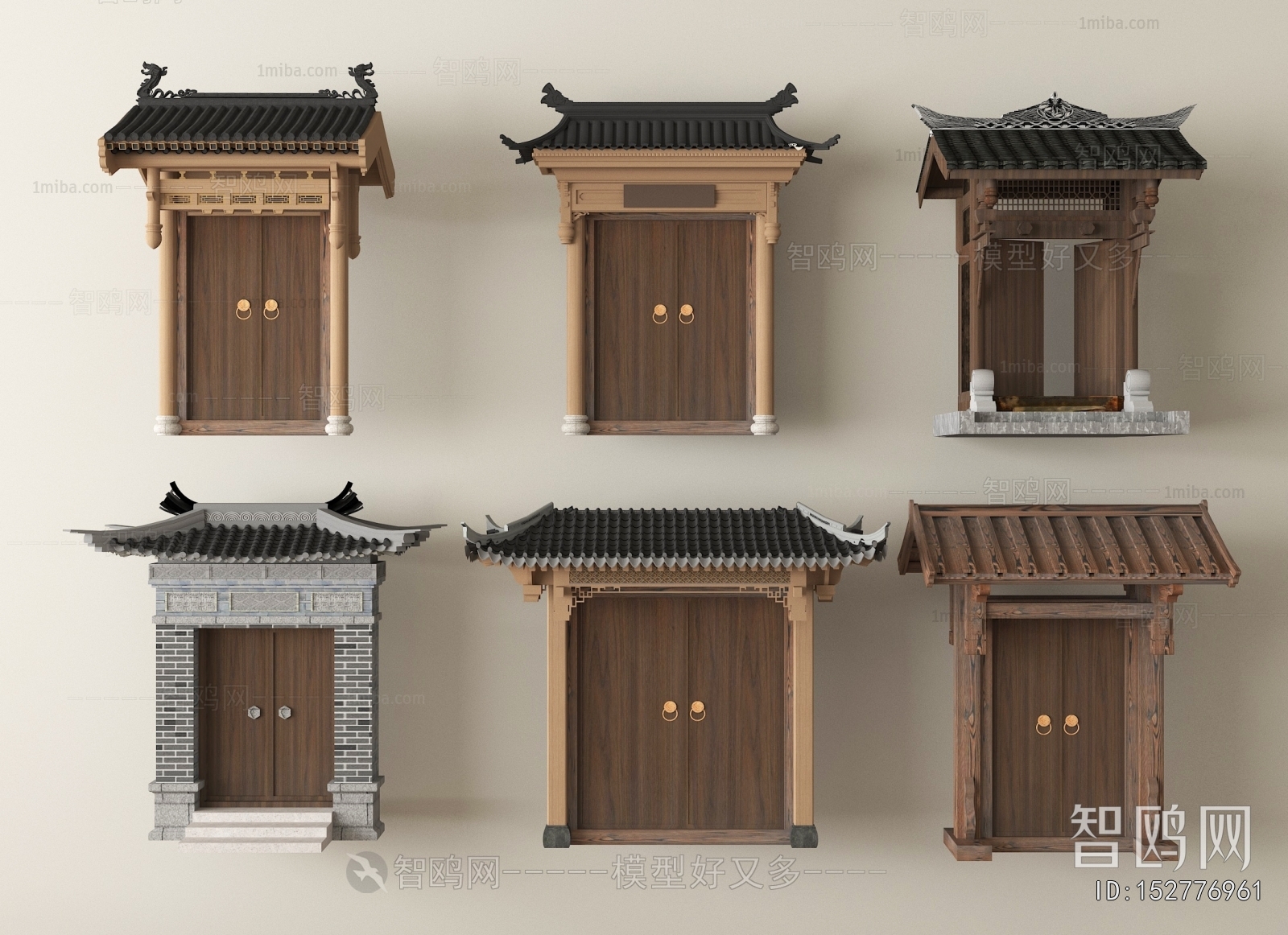 New Chinese Style Gate
