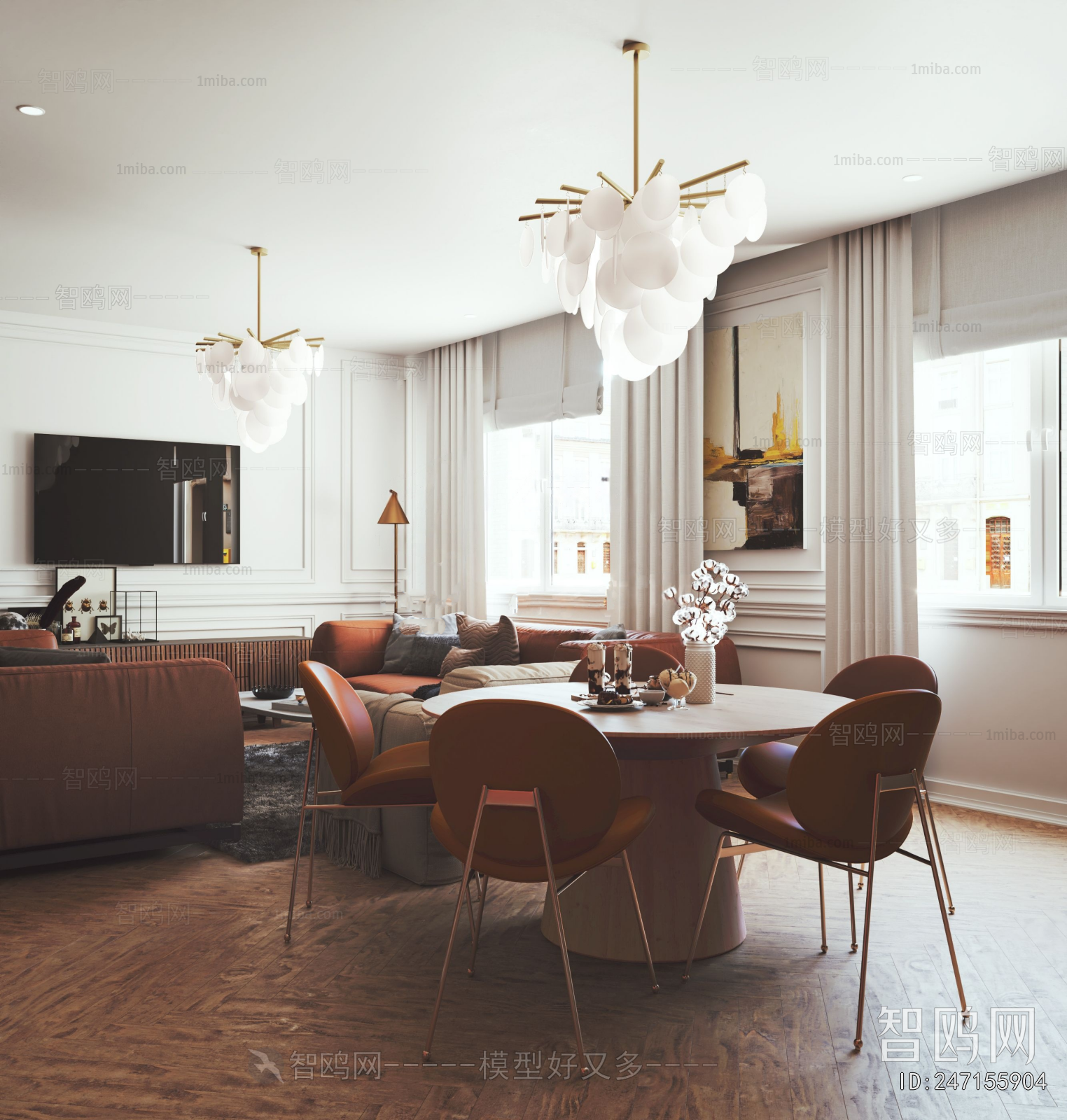 French Style A Living Room