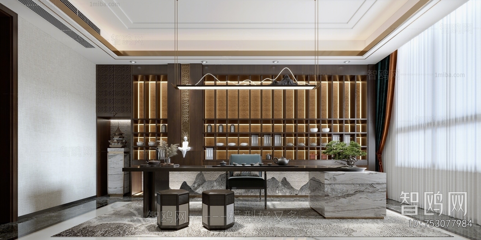 New Chinese Style Tea House