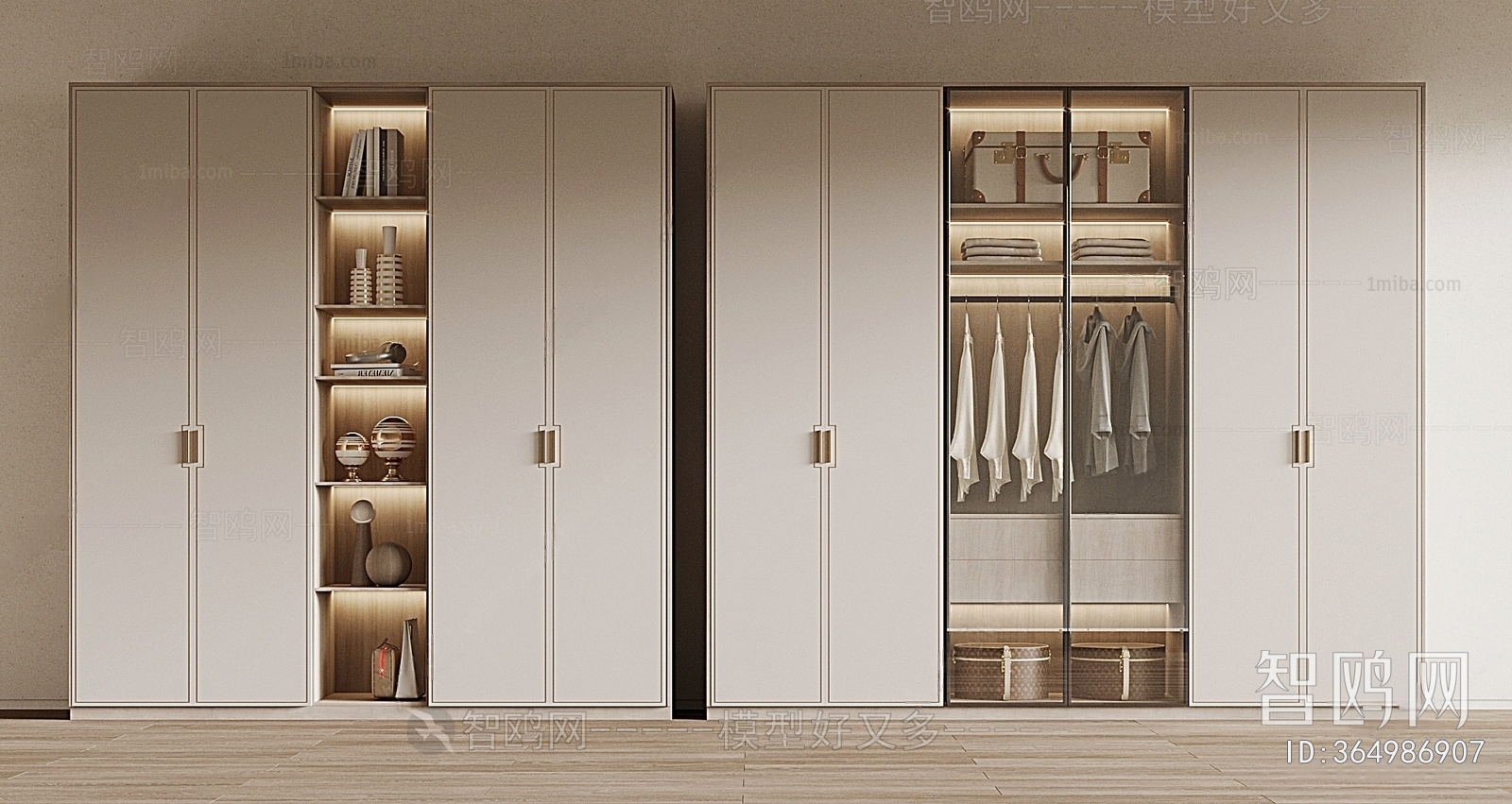 New Chinese Style The Wardrobe