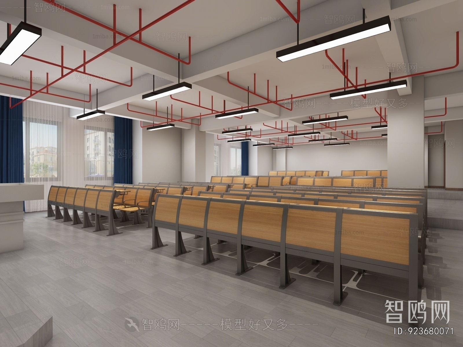 Modern School Classrooms