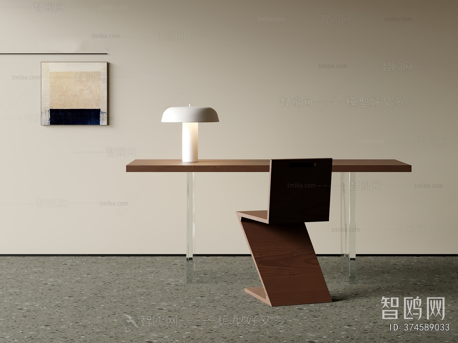 Modern Computer Desk And Chair