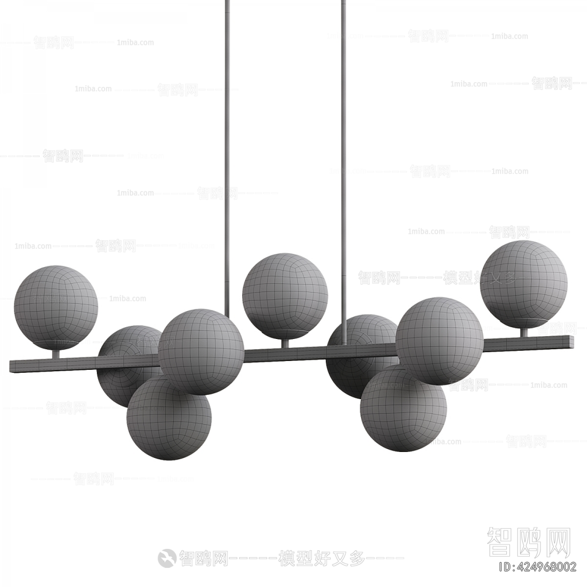 Modern Long Chandelier