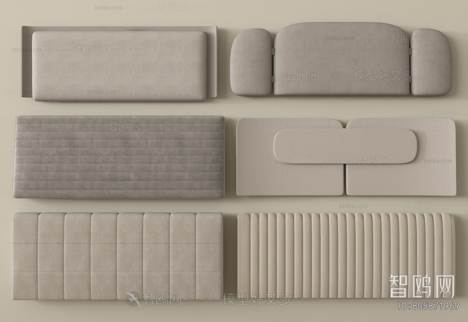 Modern Bedhead Back Rest